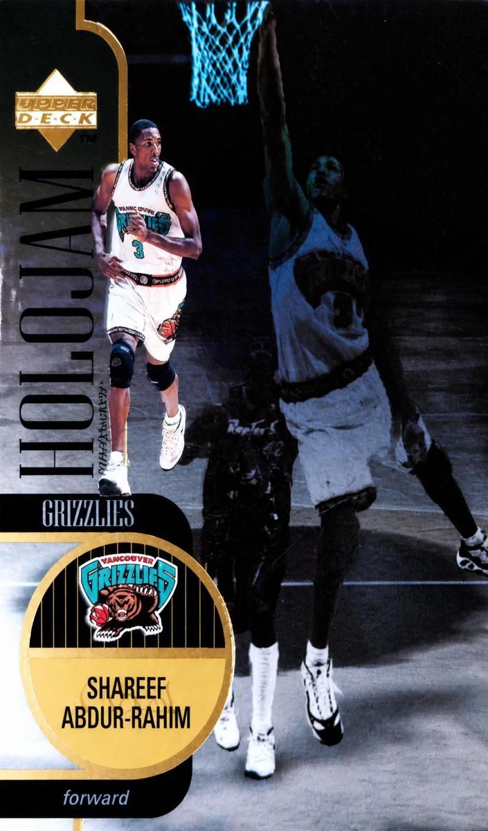1997 Upper Deck Basketball Shareef Abdur-Rahim #19