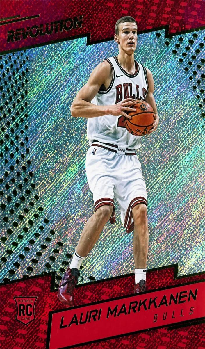 2017 Panini Revolution Basketball Lauri Markkanen #113 BGS 9.5