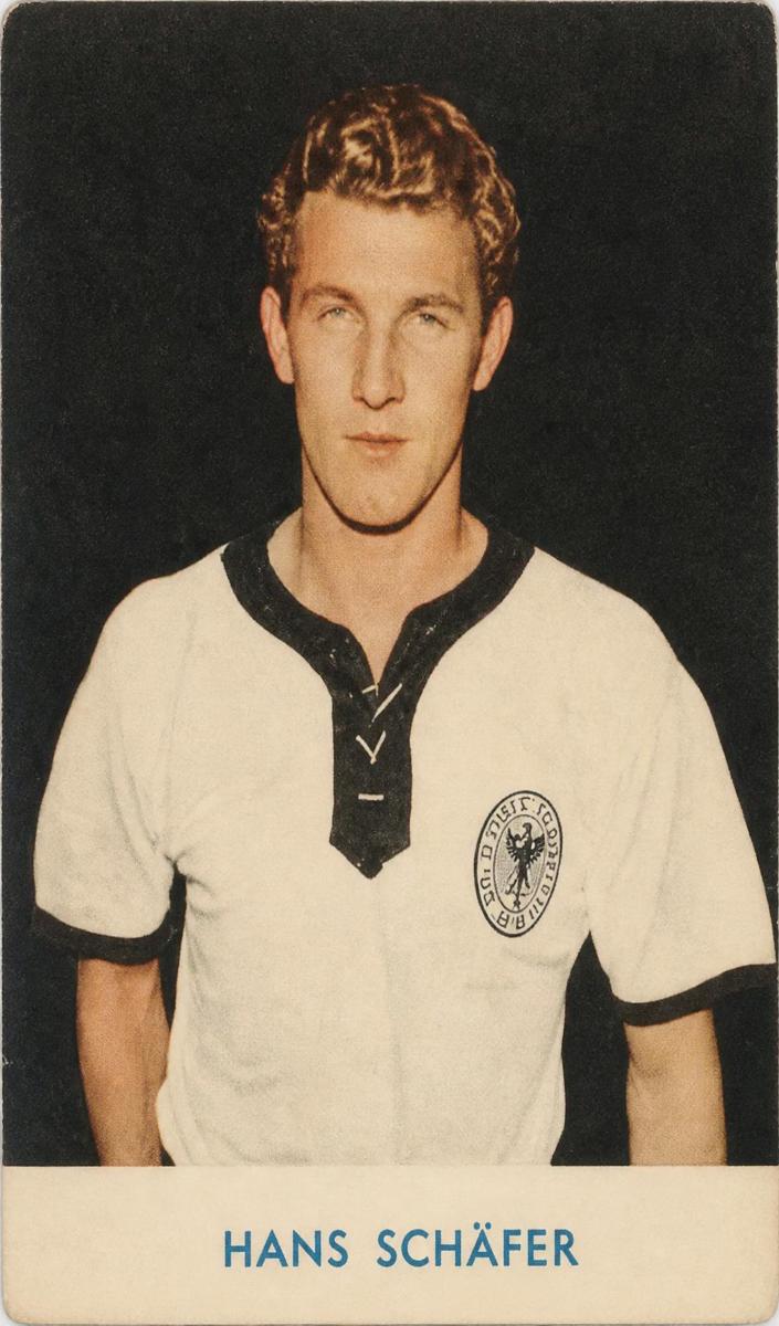 1958 Alifabolaget Soccer Hans Schafer #645 PSA 6
