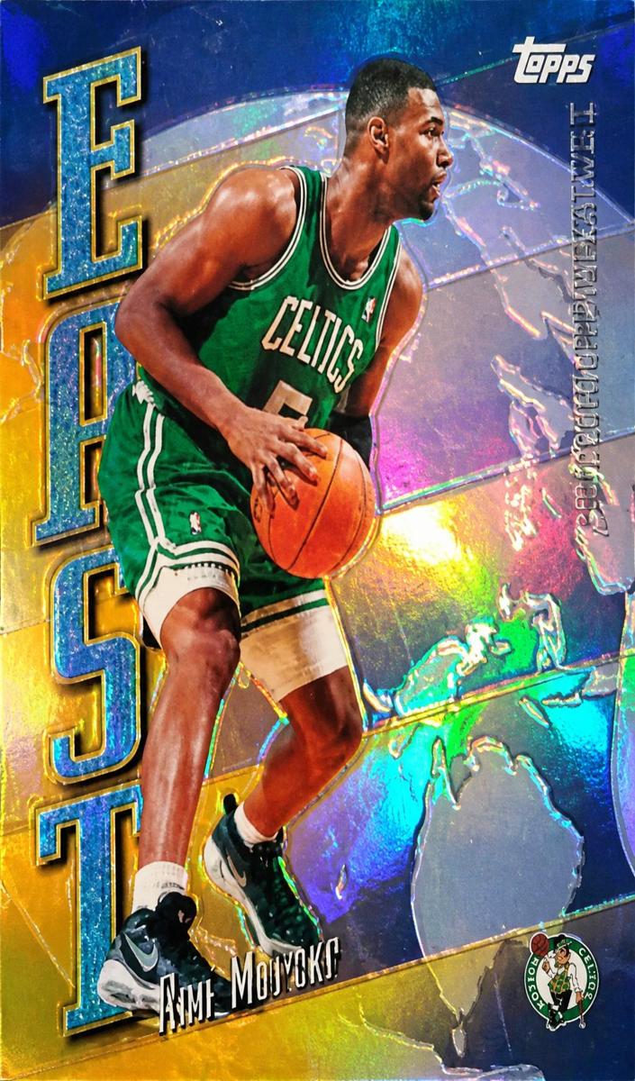 1998 Topps Basketball Refractor Ron Mercer #EW16