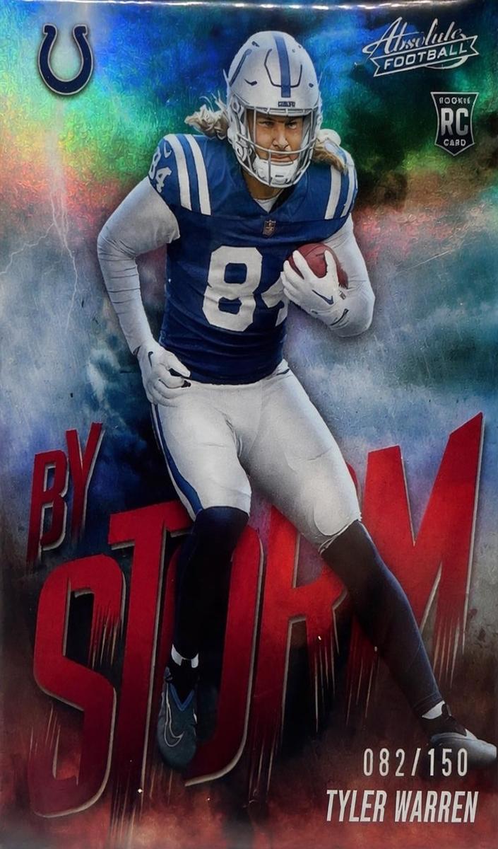 2025 Panini Absolute Football Spectrum Red Tyler Warren #20