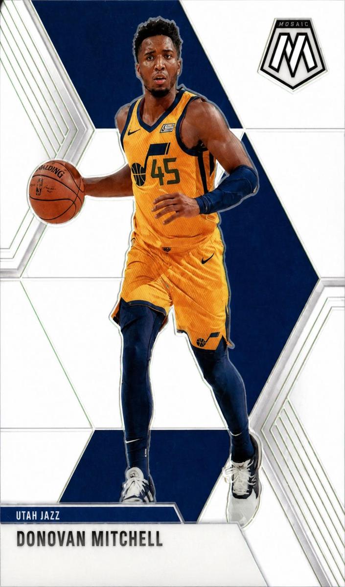 2019 Panini Mosaic Basketball Mosaic Donovan Mitchell #13 PSA 9