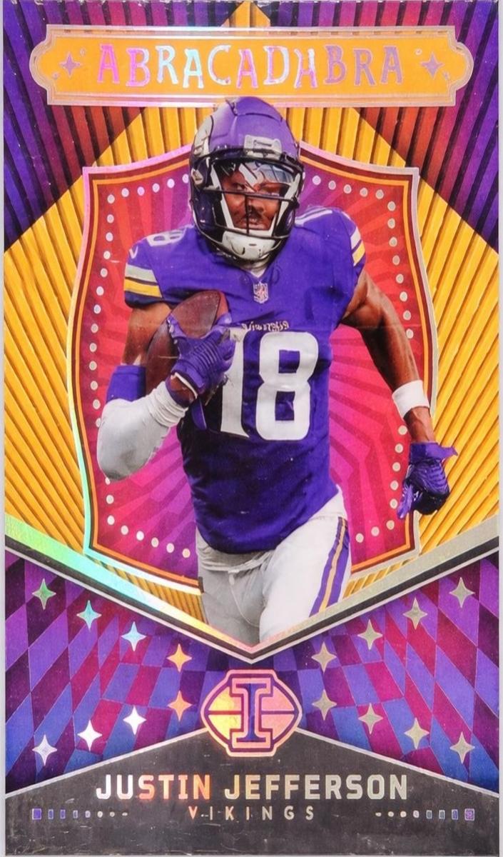 2024 Panini Illusions Football Orange Justin Jefferson #15