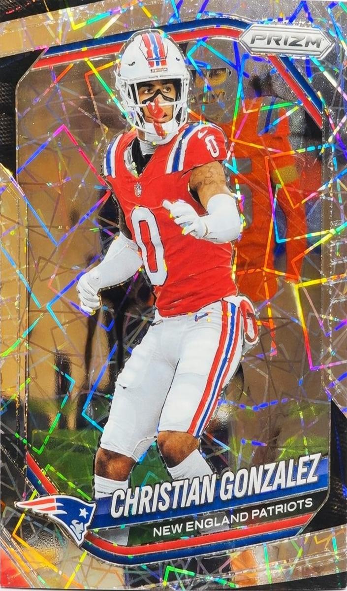 2025 Panini Prizm Football Lazer Christian Gonzalez #176