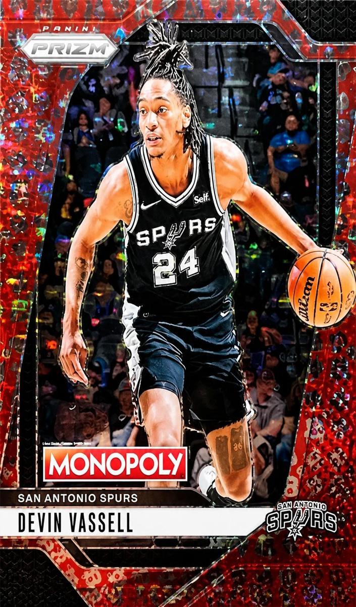 2024 Panini Prizm Monopoly Basketball Free Parking Devin Vassell #74