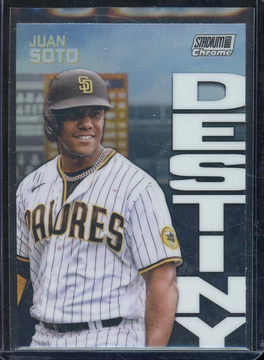2022 Topps Stadium Club Chrome Baseball Juan Soto #1B