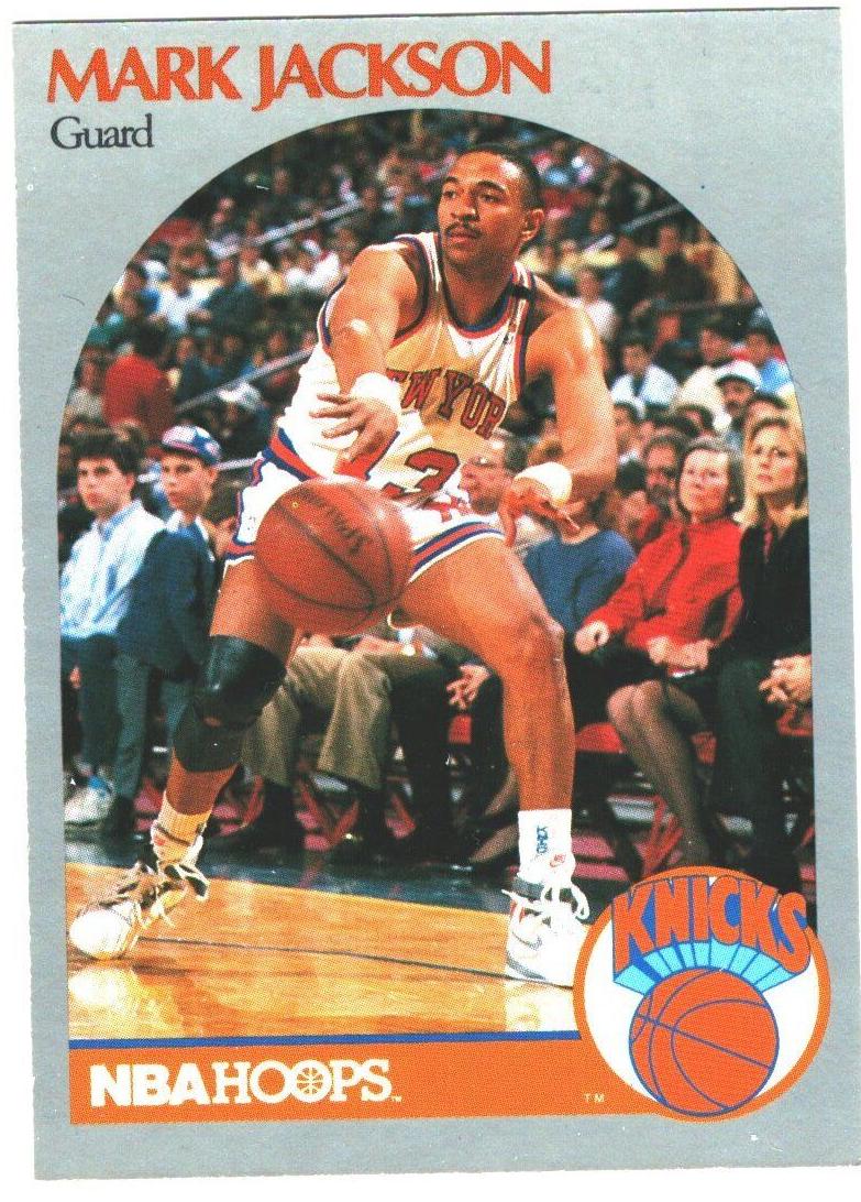 1991 Hoops Basketball Mark Jackson #66 PSA 8.5