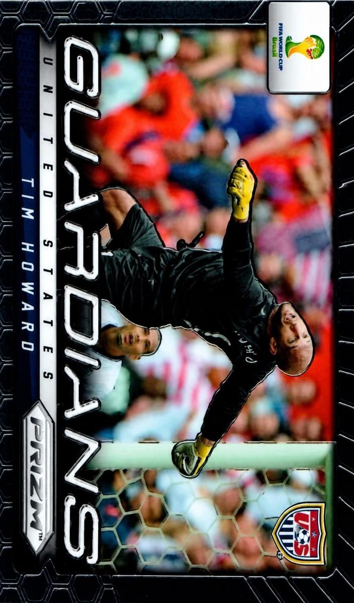 2014 Panini Prizm World Cup Soccer Tim Howard #24 PSA 10