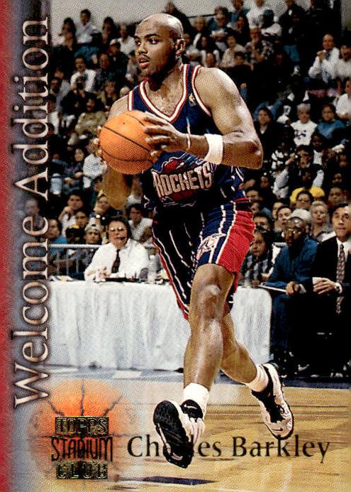 1996 Topps Stadium Club Basketball Charles Barkley #WA1