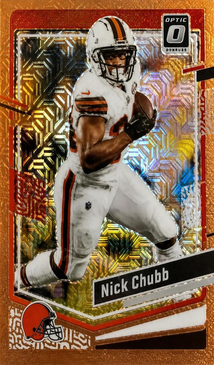 2023 Donruss Optic Football Bronze Mojo Nick Chubb #200