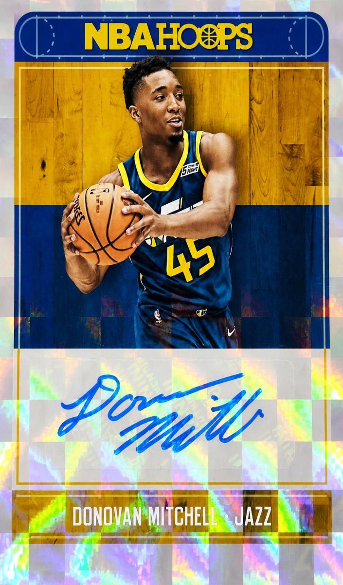 2017 Panini Hoops Basketball Donovan Mitchell #RA-DML