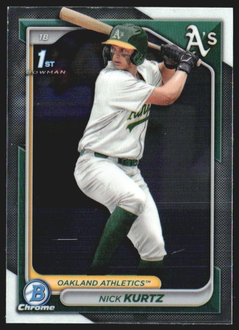 2024 Bowman Draft Chrome Baseball Nick Kurtz #BDC-56 PSA 9