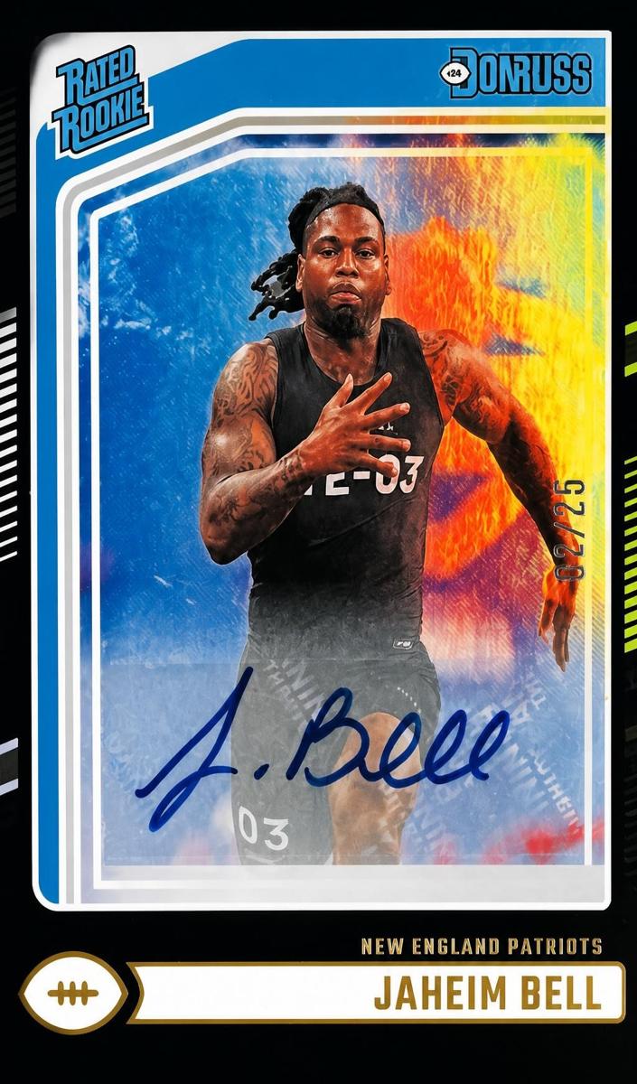 2024 Panini Donruss Football Black Jaheim Bell #337
