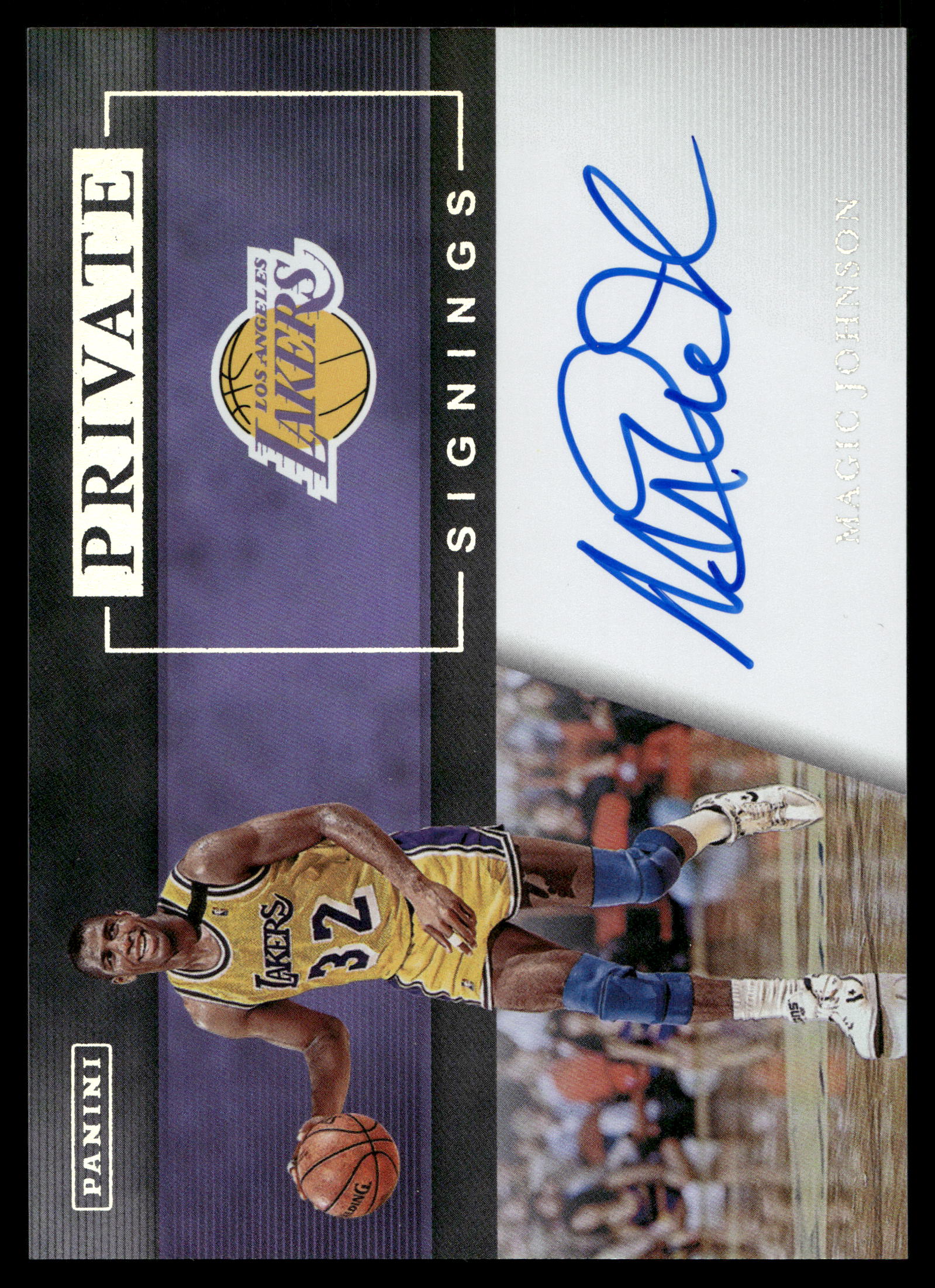 2023 Panini Private Signings Basketball Magic Johnson #PS-MAG
