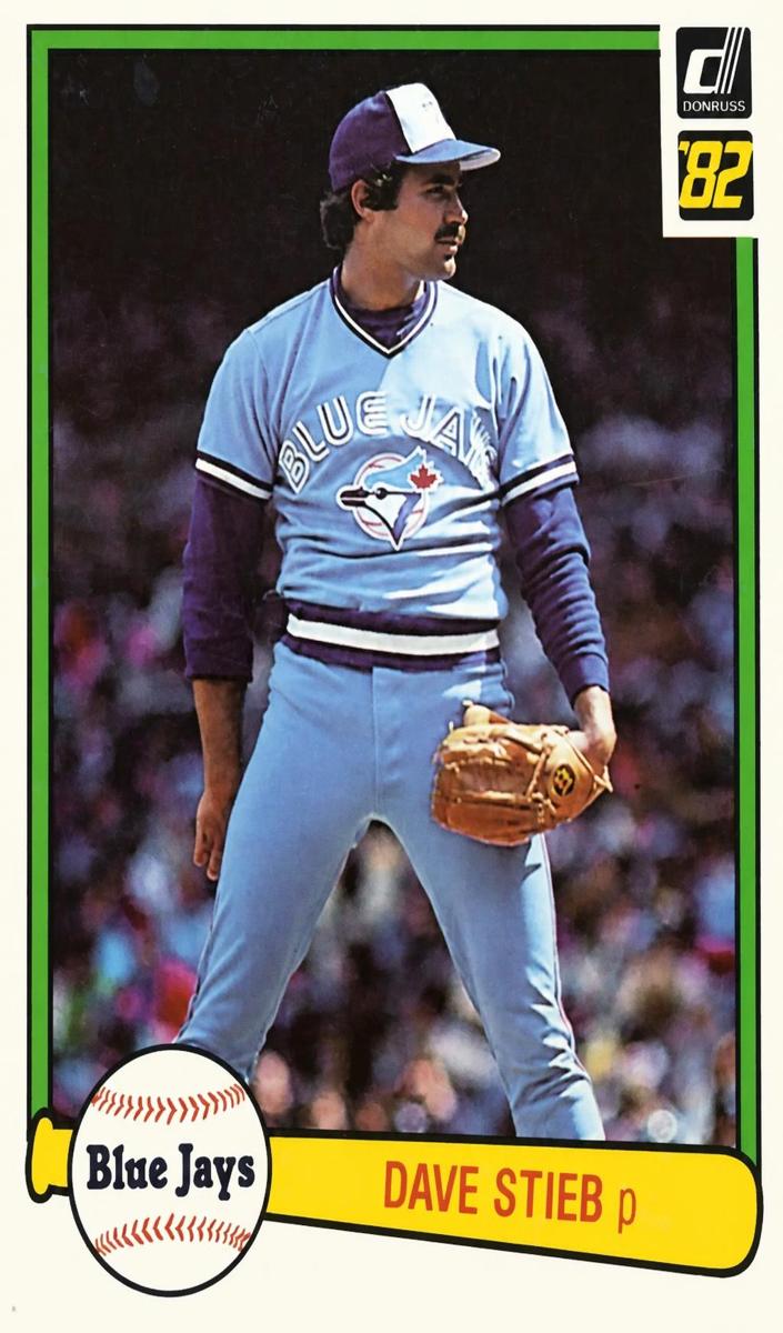 1982 Donruss Baseball Dave Stieb #52