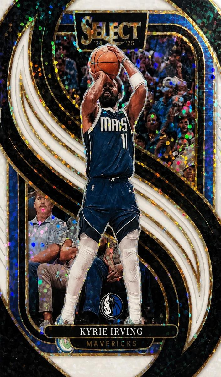 2024 Panini Select Basketball White Sparkle Kyrie Irving #148