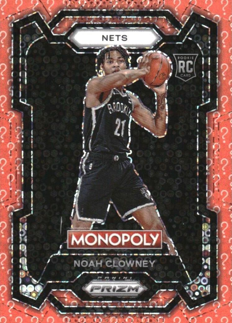 2023 Panini Prizm Monopoly Basketball Question Mark Noah Clowney #12