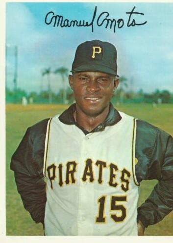 1967 Dexter Press Premiums Baseball Manny Mota #NNO