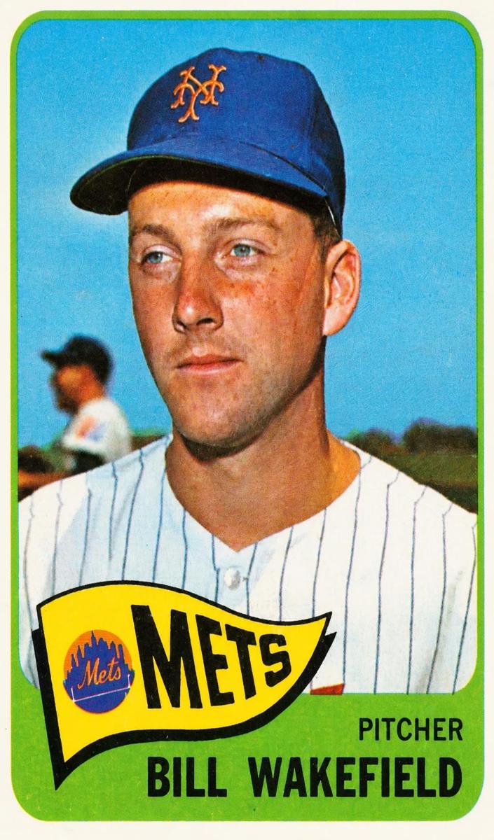 1965 O-Pee-Chee Baseball Bill Wakefield #167 PSA 7