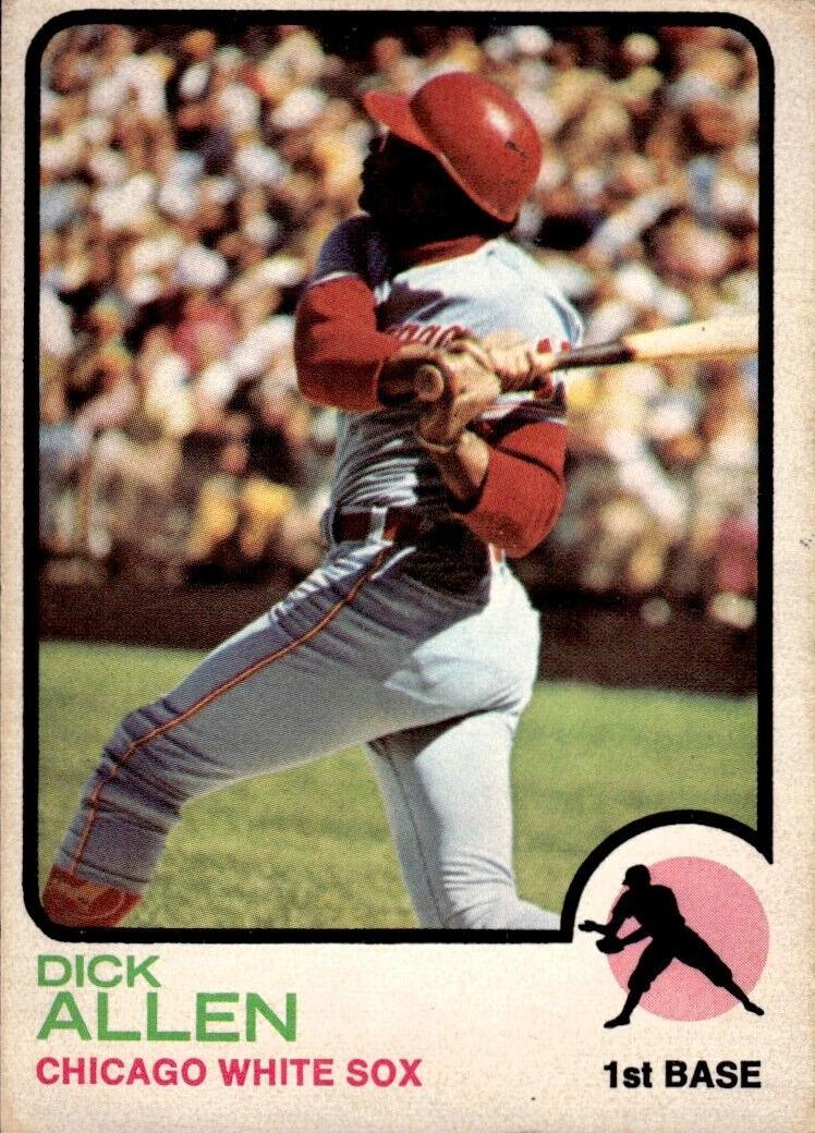 1973 O-Pee-Chee Baseball Dick Allen #310 PSA 7