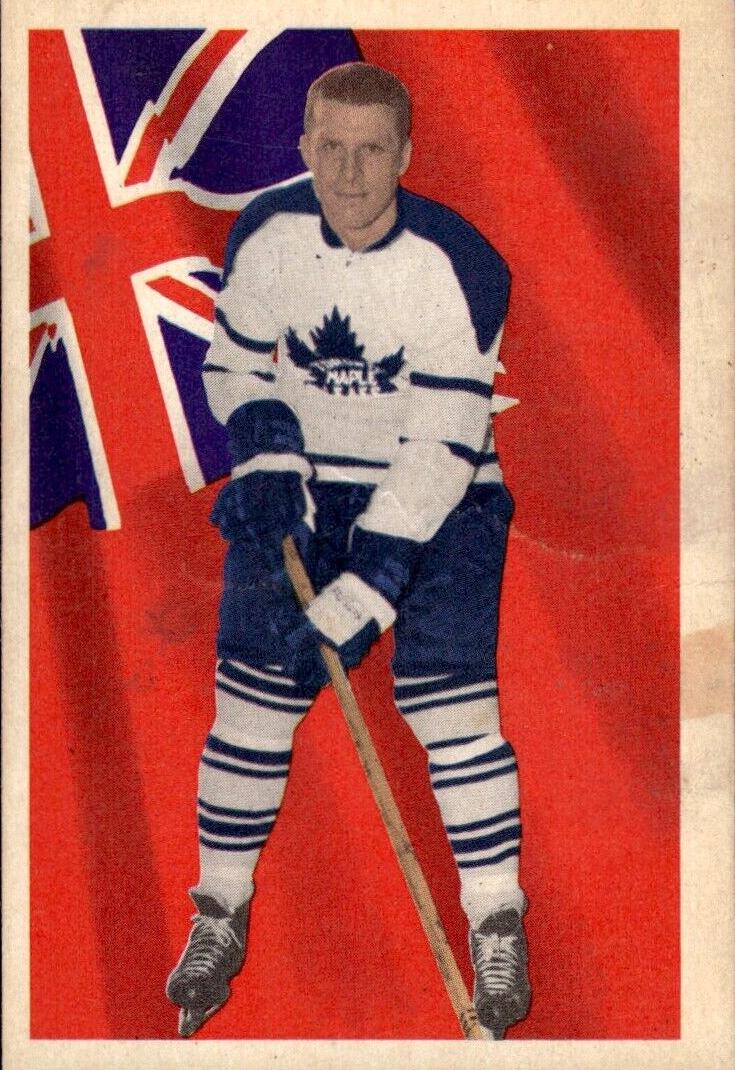 1963 Parkhurst Hockey Carl Brewer #68 PSA 9
