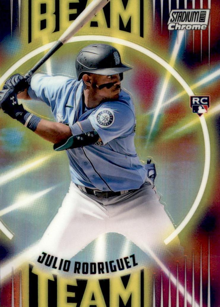 2022 Topps Stadium Club Chrome Baseball Julio Rodriguez #BT-19