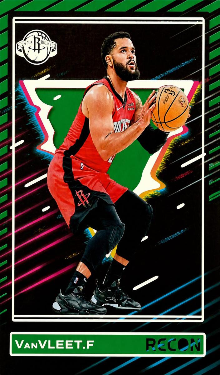2023 Panini Recon Basketball Holo Green Fred VanVleet #25 PSA 8