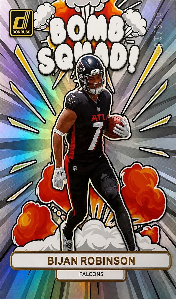 2023 Panini Donruss Football Holo Bijan Robinson #BS-25