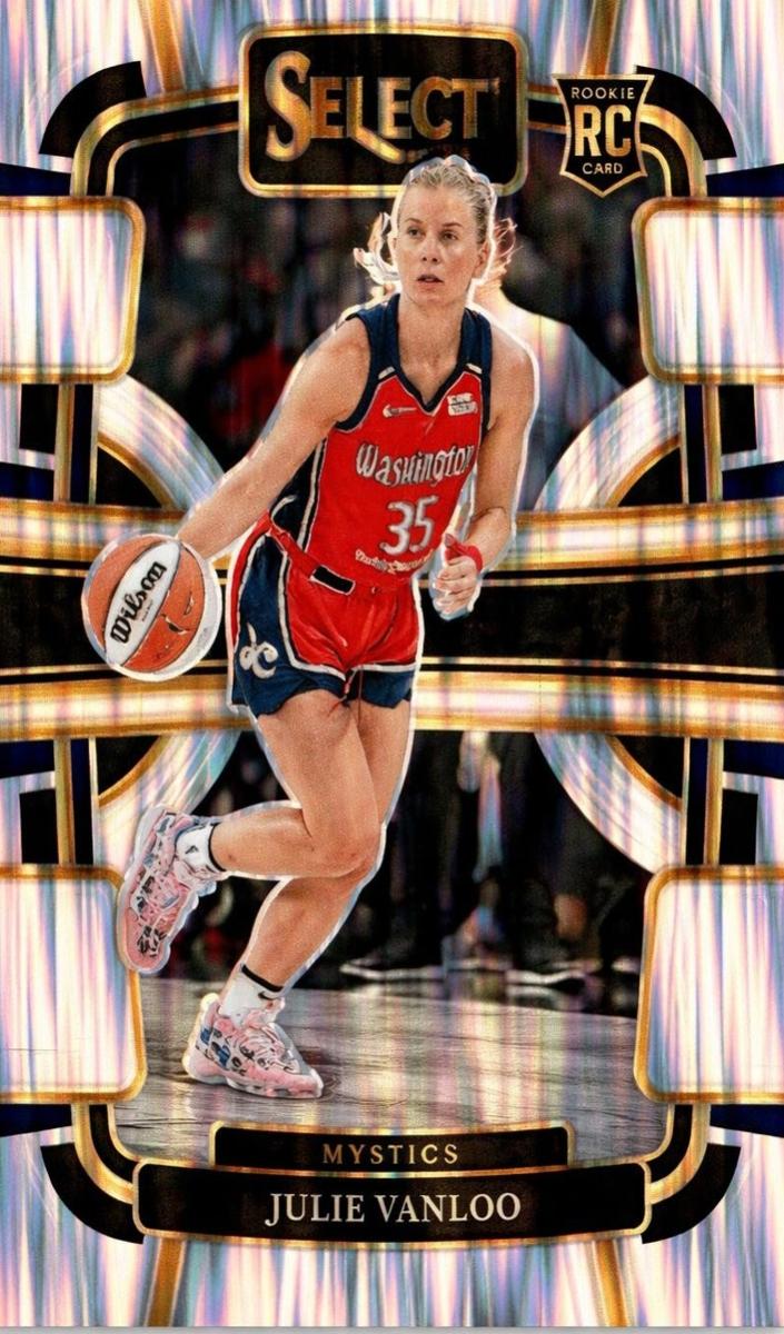 2024 Panini Select WNBA Basketball Silver Flash Julie Vanloo #57