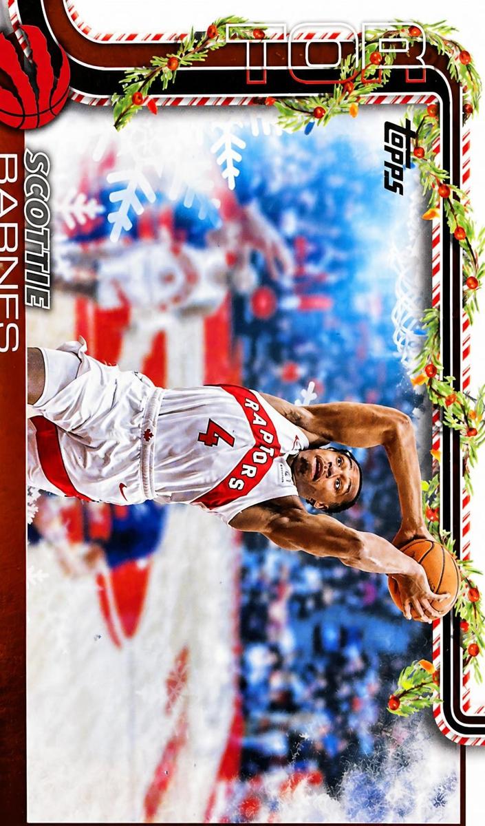 2025 Topps Holiday Basketball Scottie Barnes #H25