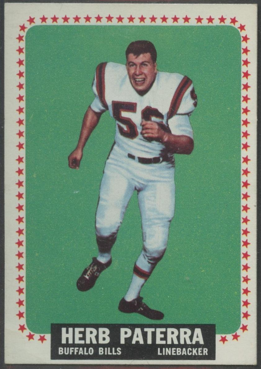 1964 Topps Football Herb Paterra #33