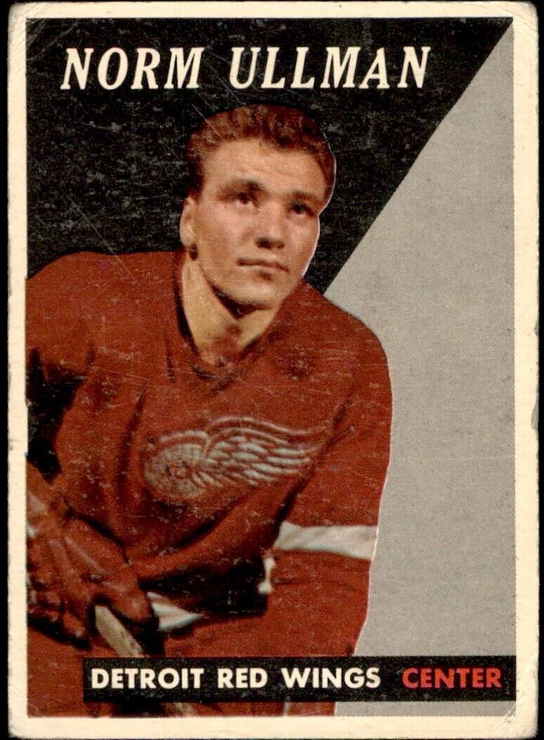 1958 Topps Hockey Norm Ullman #65 SGC 4