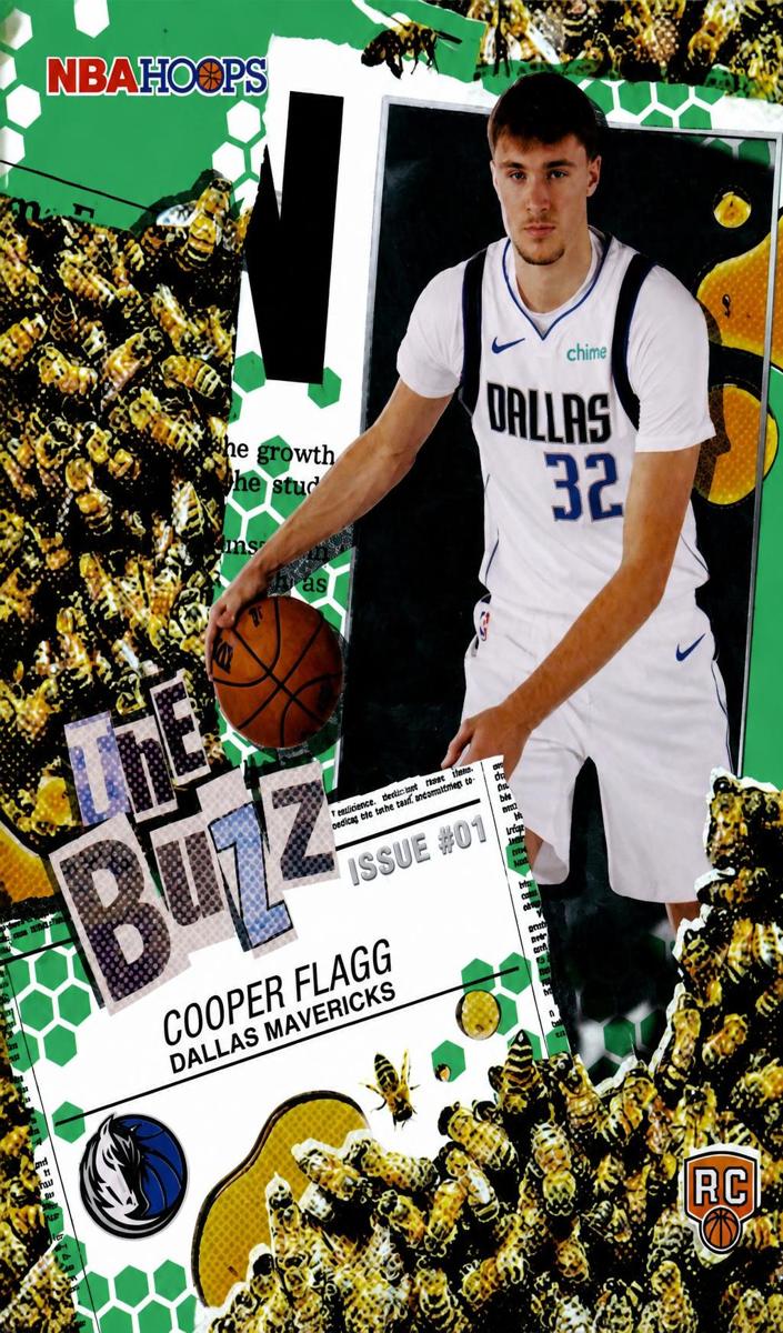 2025 Topps NBA Hoops Basketball Green Hoops Cooper Flagg #TB-1
