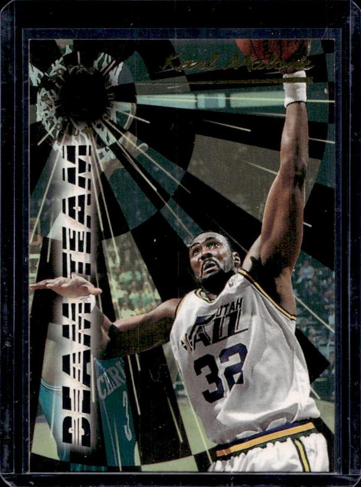 1995 Topps Stadium Club Basketball Karl Malone #BT8