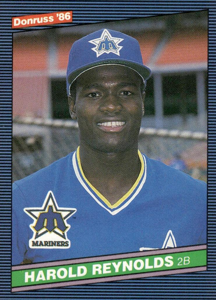 1986 Donruss Baseball Harold Reynolds #484 PSA 10