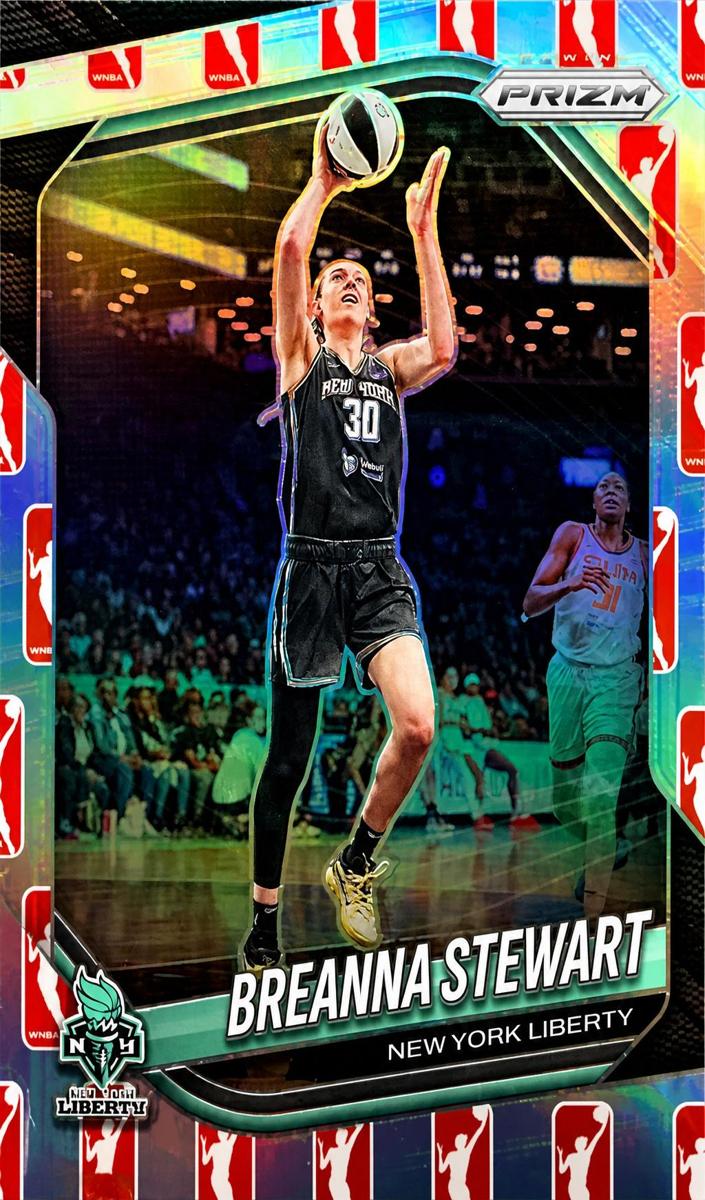 2025 Panini Prizm WNBA Basketball WNBA Logo Breanna Stewart #26