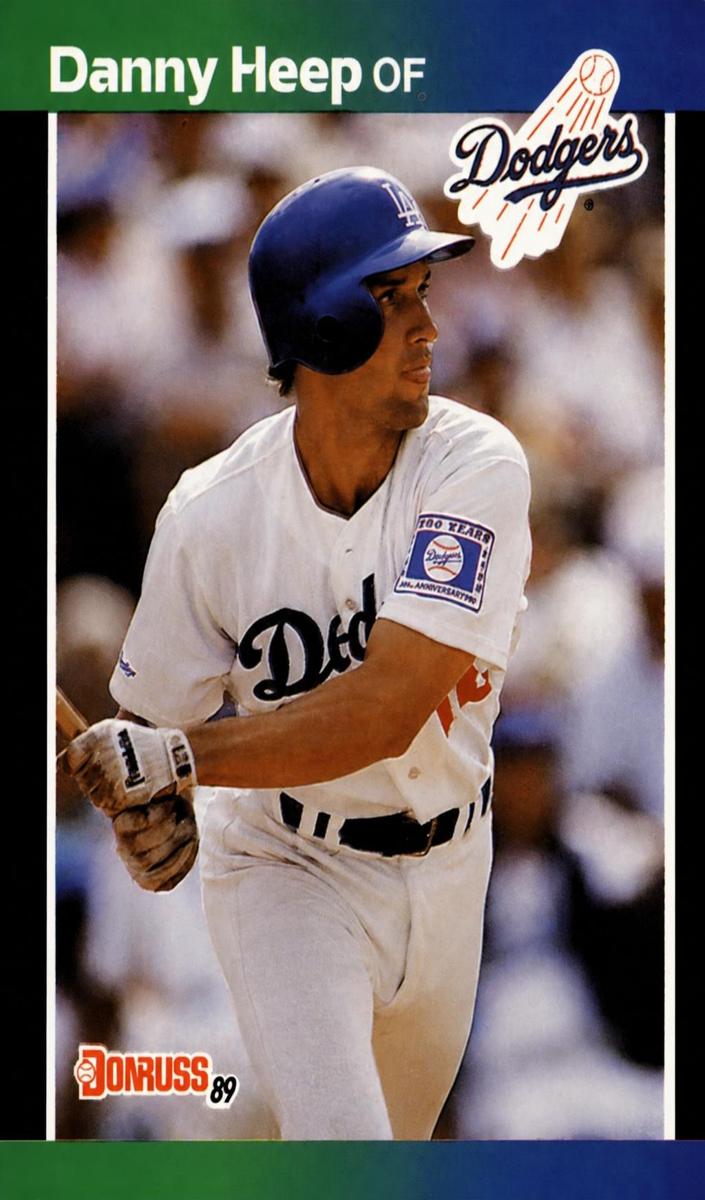 1989 Donruss Baseball Danny Heep #368