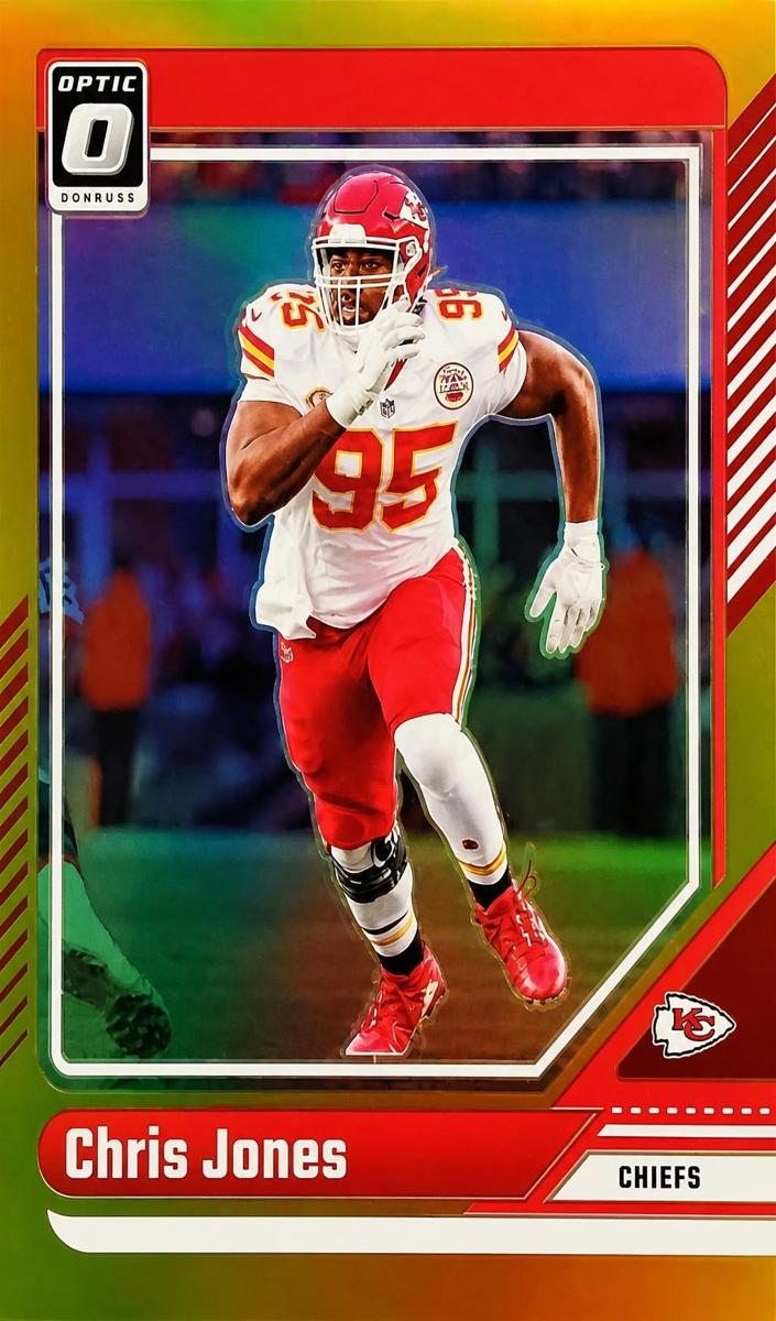 2024 Donruss Optic Football Gold Chris Jones #99