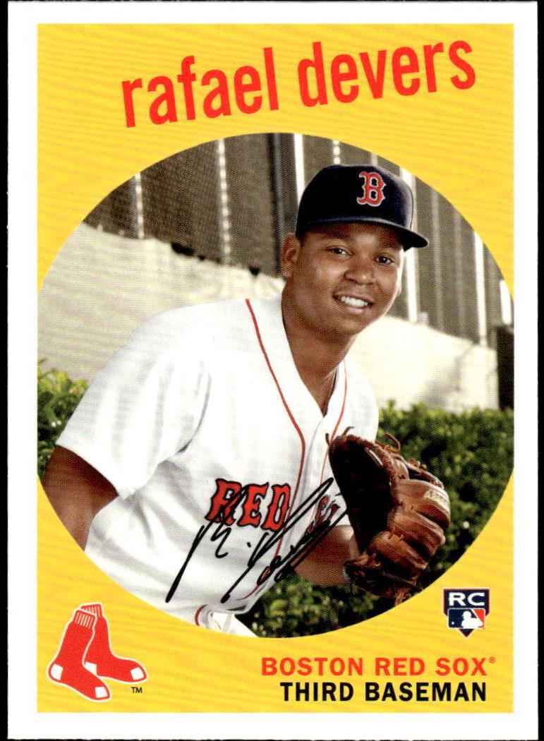 2018 Topps Archives Baseball Rafael Devers #40 PSA 10