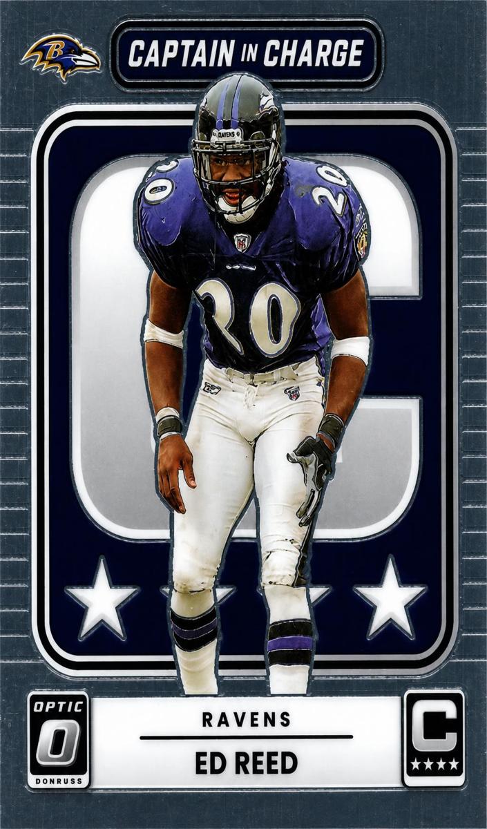 2025 Donruss Optic Football Ed Reed #10 PSA 10