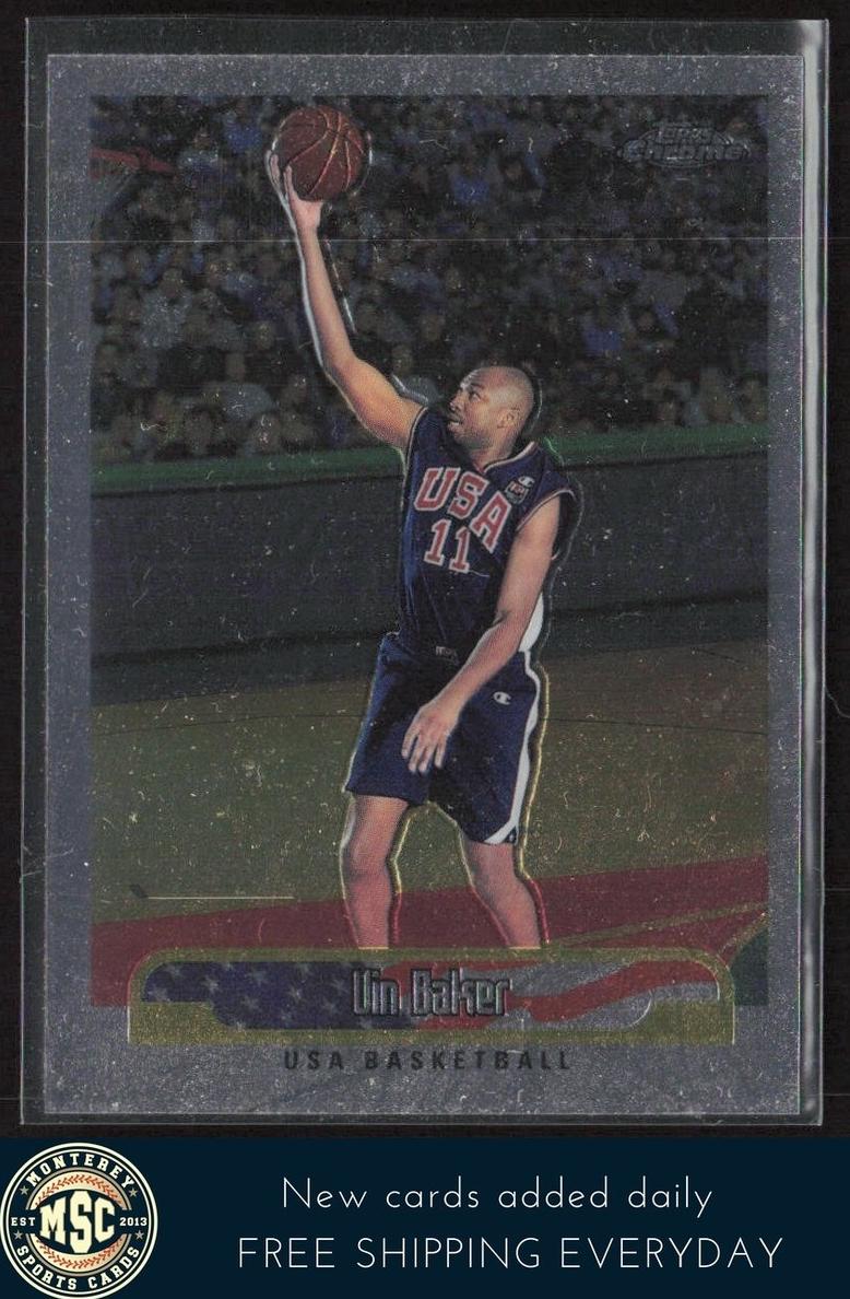 1999 Topps Chrome Basketball Vin Baker #257 CGC 9