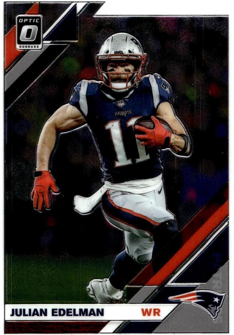 2019 Donruss Optic Football Julian Edelman #64