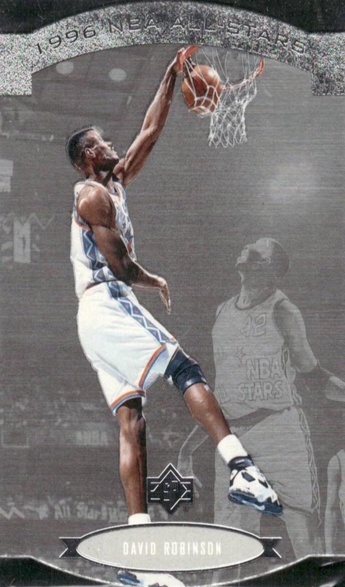 1995 SP Basketball David Robinson #AS23