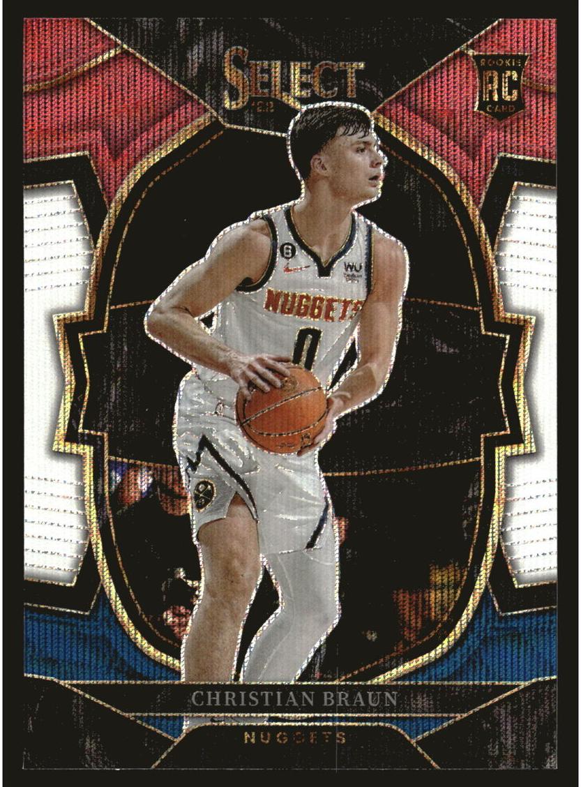2022 Panini Select Basketball Tri-Color Christian Braun #85