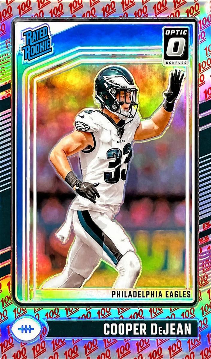 2024 Donruss Optic Football One Hundred Cooper DeJean #221