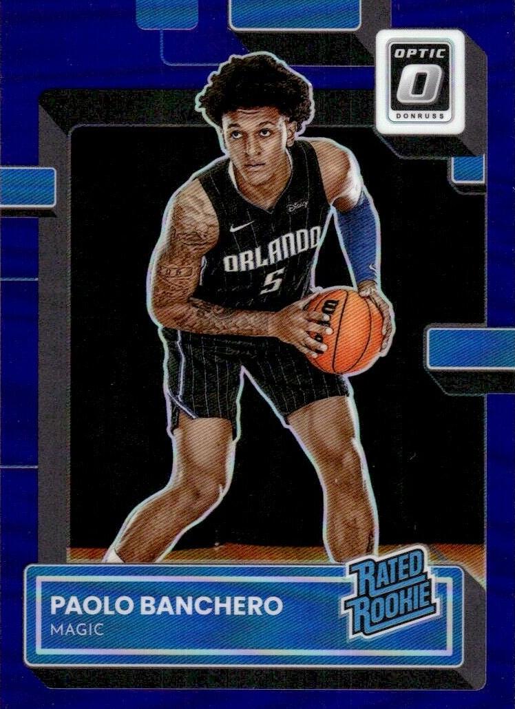 2022 Donruss Optic Basketball Purple Paolo Banchero #221 PSA 10