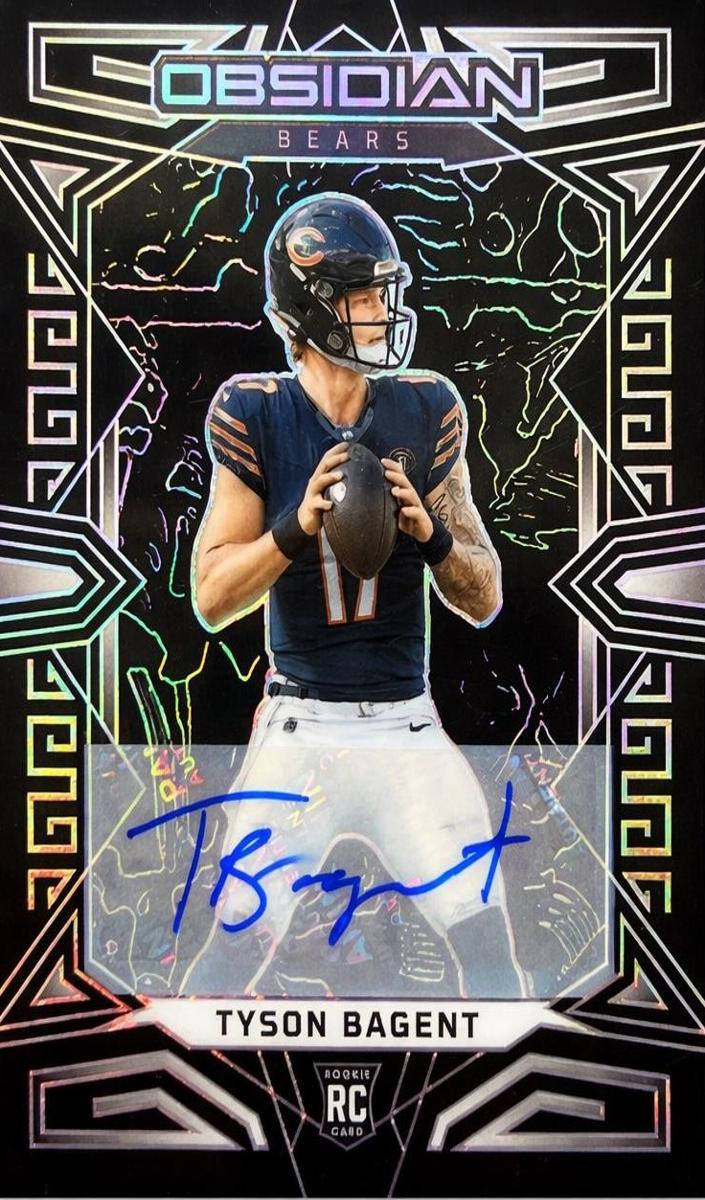 2023 Panini Obsidian Football Tyson Bagent #154