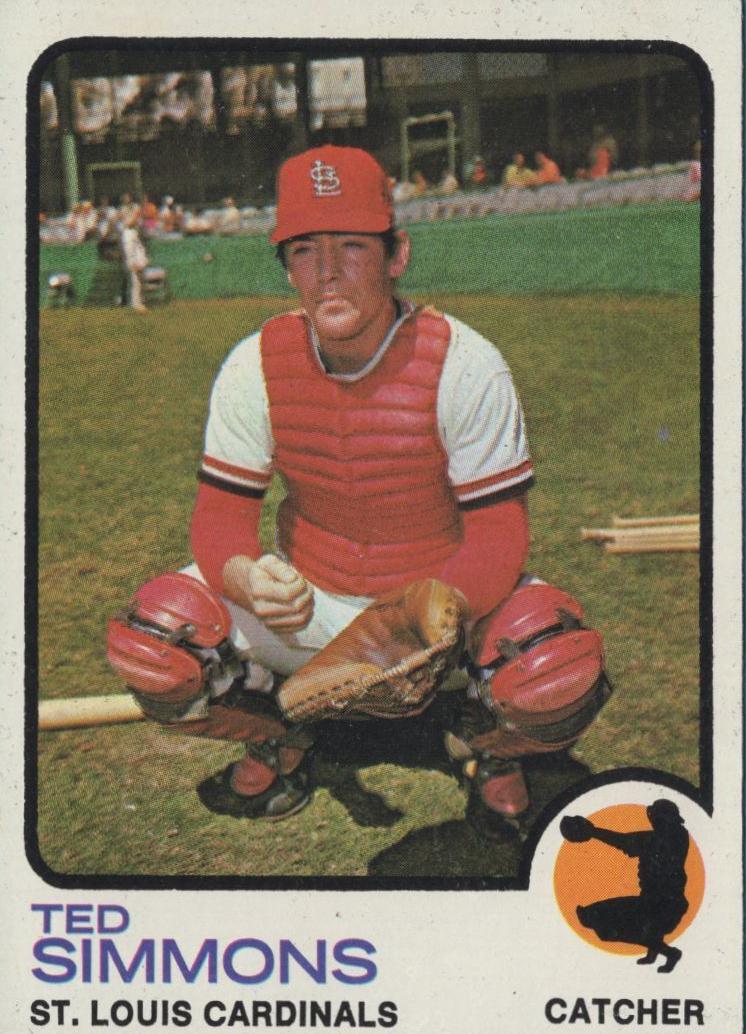 1973 Topps Baseball Ted Simmons #85