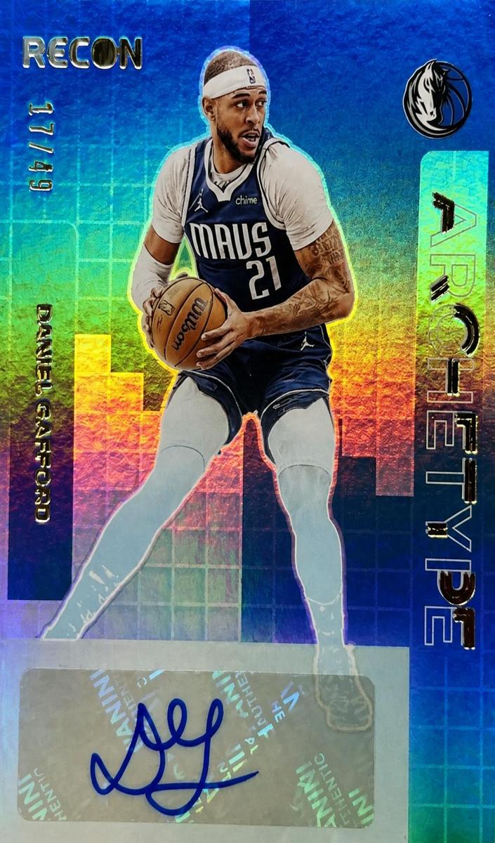 2023 Panini Recon Basketball Blue Daniel Gafford #AS-GAF