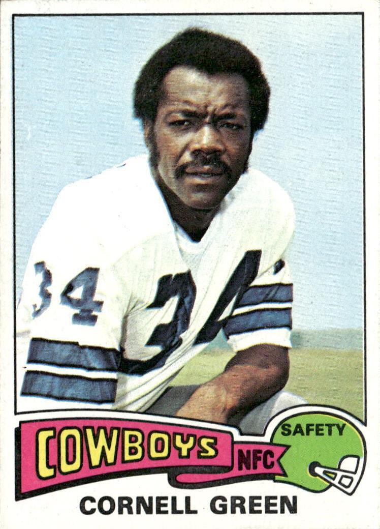 1975 Topps Football Cornell Green #91 PSA 9
